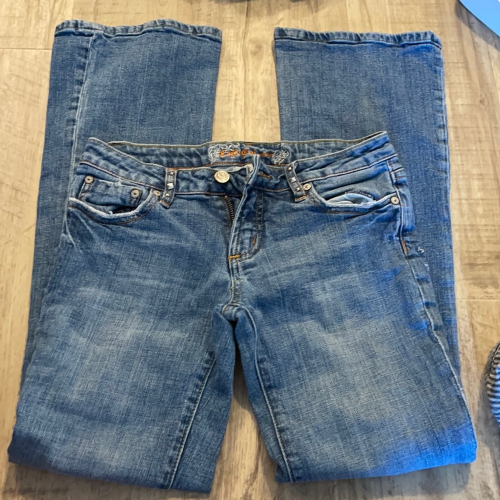 Cool vintage low rise pants for waist 24 hip 35